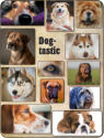 Dog-tastic coloring book each picture from the cover is included in the interior pages to color